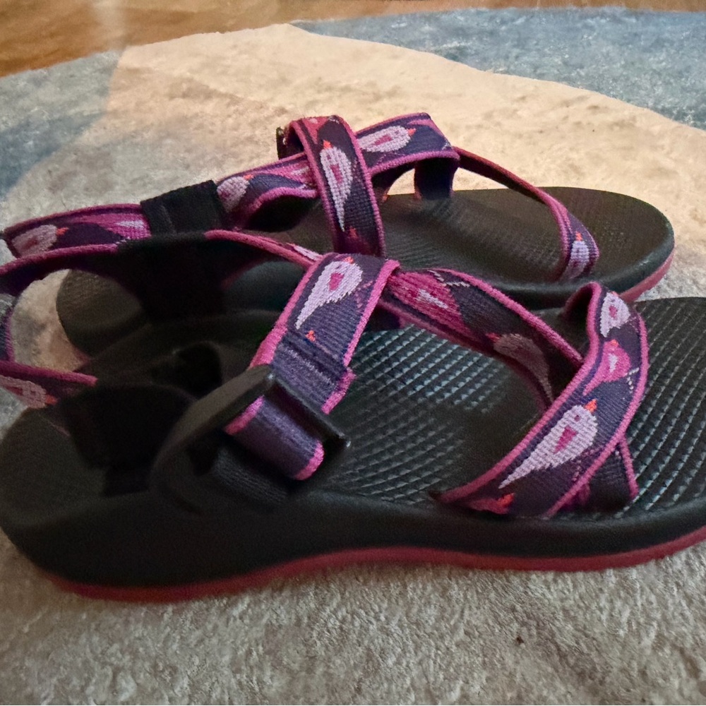 Chaco Women's Sandals - Black and Pink